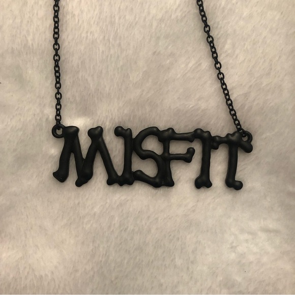 Jewelry - Scene Emo Goth Misfit  Bones Necklace